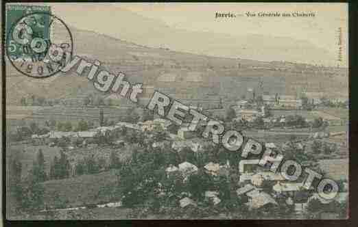 Ville de JARRIE Carte postale ancienne