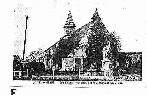 Ville de JOUYSUREURE Carte postale ancienne