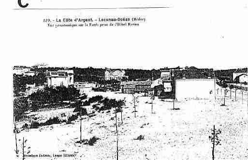 Ville de LACANAU Carte postale ancienne