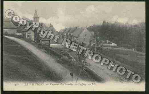 Ville de LAFFREY Carte postale ancienne