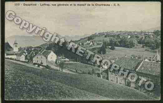 Ville de LAFFREY Carte postale ancienne