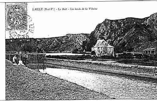 Ville de LAILLE Carte postale ancienne