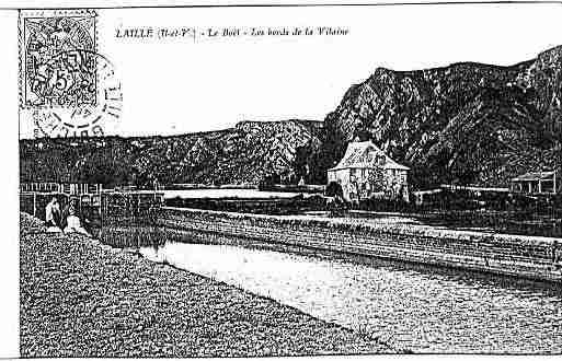 Ville de LAILLE Carte postale ancienne