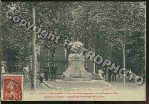 Ville de LAMALOULESBAINS Carte postale ancienne