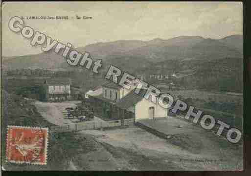 Ville de LAMALOULESBAINS Carte postale ancienne