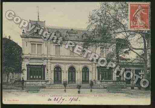Ville de LAMALOULESBAINS Carte postale ancienne