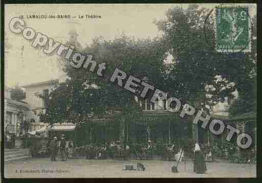 Ville de LAMALOULESBAINS Carte postale ancienne