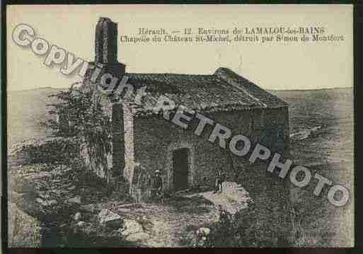 Ville de LAMALOULESBAINS Carte postale ancienne