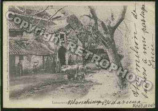 Ville de LAMALOULESBAINS Carte postale ancienne
