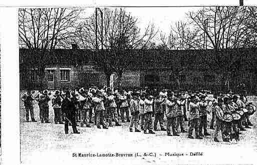 Ville de LAMOTTEBEUVRON Carte postale ancienne