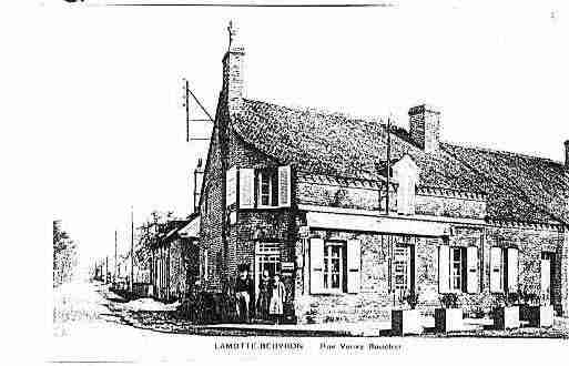 Ville de LAMOTTEBEUVRON Carte postale ancienne