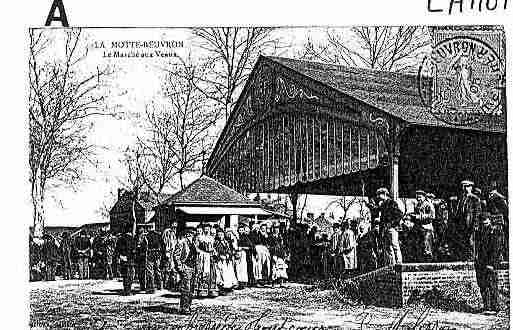 Ville de LAMOTTEBEUVRON Carte postale ancienne