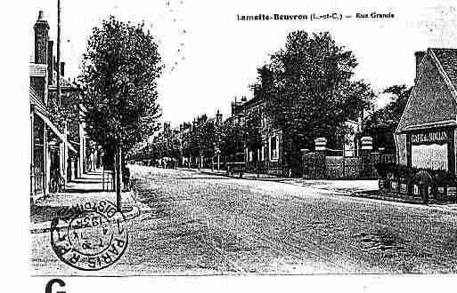 Ville de LAMOTTEBEUVRON Carte postale ancienne
