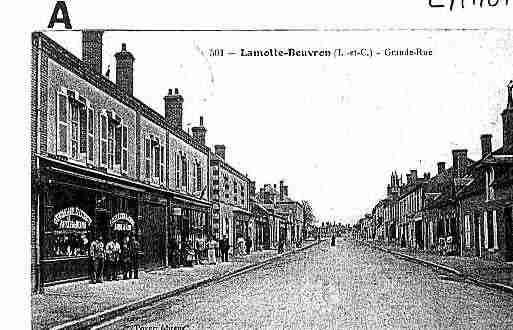 Ville de LAMOTTEBEUVRON Carte postale ancienne