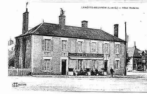 Ville de LAMOTTEBEUVRON Carte postale ancienne