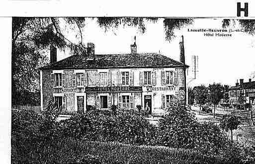 Ville de LAMOTTEBEUVRON Carte postale ancienne