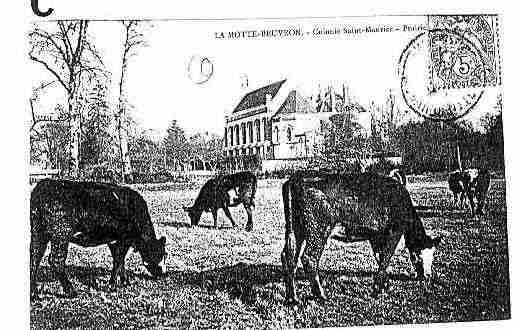 Ville de LAMOTTEBEUVRON Carte postale ancienne