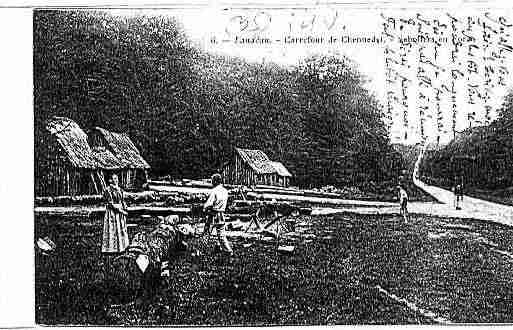 Ville de LANDEAN Carte postale ancienne