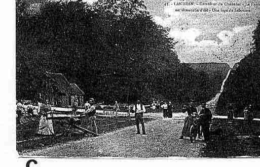 Ville de LANDEAN Carte postale ancienne