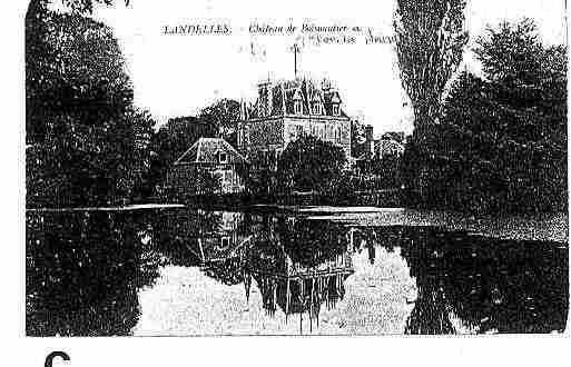 Ville de LANDELLES Carte postale ancienne