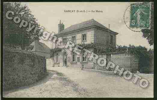 Ville de LARCAY Carte postale ancienne