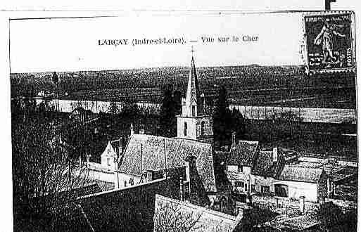 Ville de LARCAY Carte postale ancienne