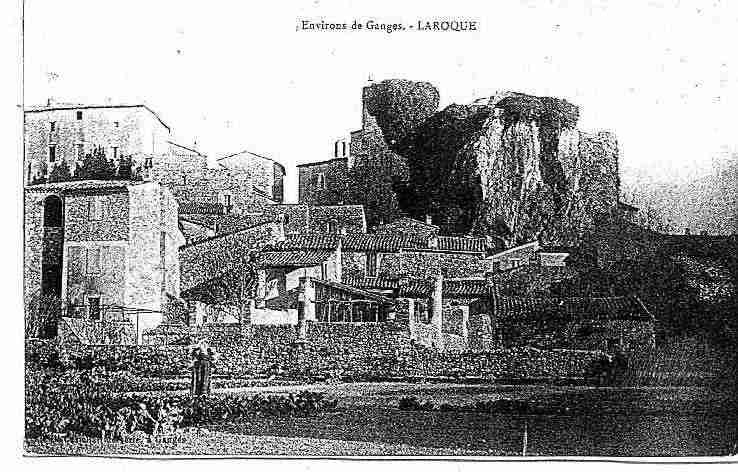 Ville de LAROQUE Carte postale ancienne