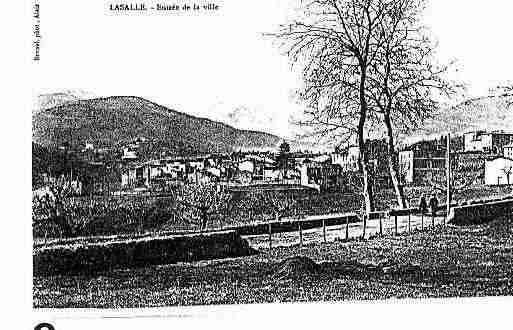 Ville de LASALLE Carte postale ancienne