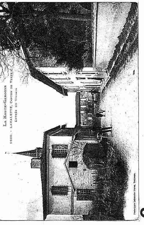 Ville de LAVALETTE Carte postale ancienne