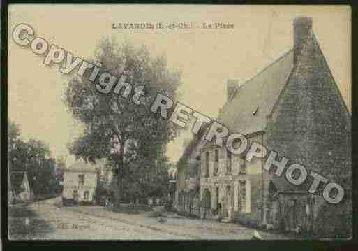 Ville de LAVARDIN Carte postale ancienne