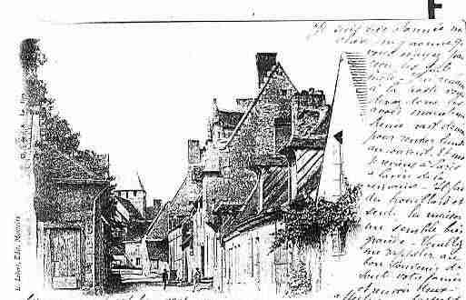 Ville de LAVARDIN Carte postale ancienne