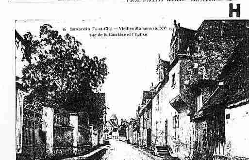 Ville de LAVARDIN Carte postale ancienne