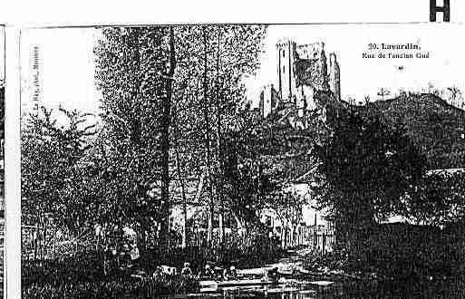 Ville de LAVARDIN Carte postale ancienne