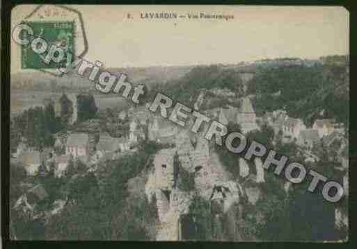 Ville de LAVARDIN Carte postale ancienne Ville de LAVARDIN Carte postale ancienne