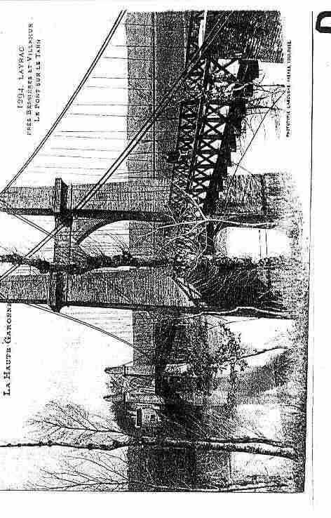 Ville de LAYRACSURTARN Carte postale ancienne