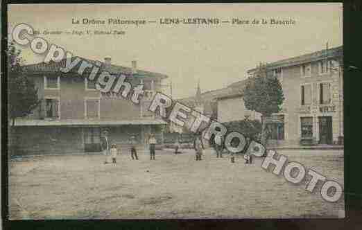 Ville de LENSLESTANG Carte postale ancienne