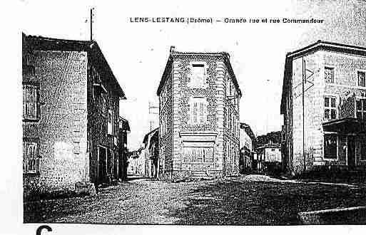 Ville de LENSLESTANG Carte postale ancienne