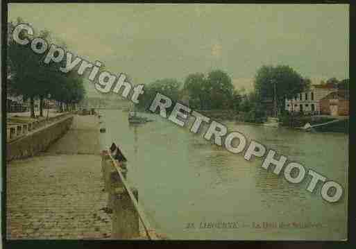 Ville de LIBOURNE Carte postale ancienne