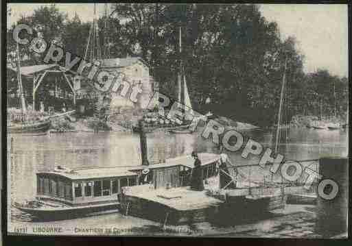 Ville de LIBOURNE Carte postale ancienne