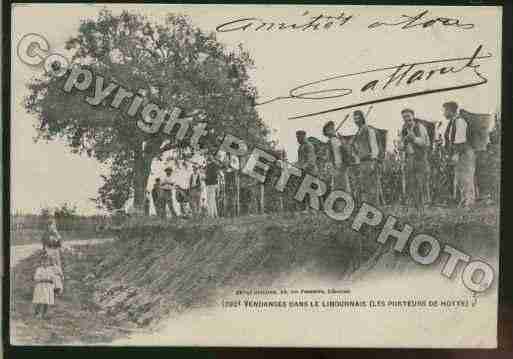 Ville de LIBOURNE Carte postale ancienne