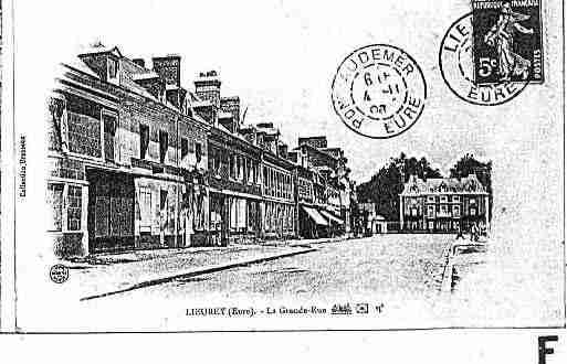 Ville de LIEUREY Carte postale ancienne