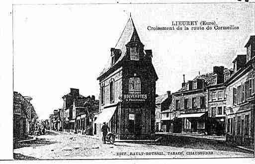 Ville de LIEUREY Carte postale ancienne