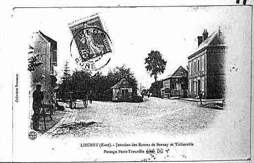 Ville de LIEUREY Carte postale ancienne