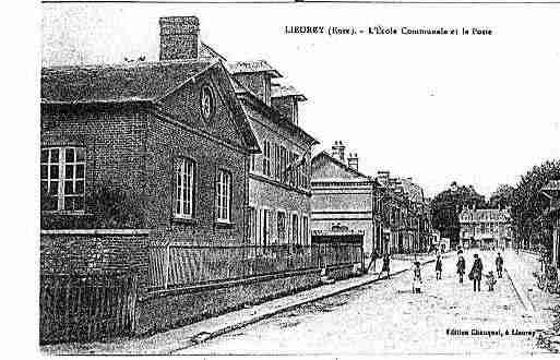 Ville de LIEUREY Carte postale ancienne