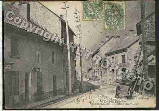 Ville de LIVET Carte postale ancienne