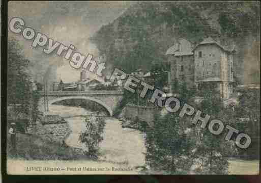 Ville de LIVET Carte postale ancienne