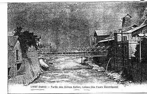 Ville de LIVET Carte postale ancienne