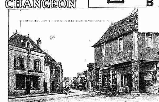 Ville de LIVRESURCHANGEON Carte postale ancienne