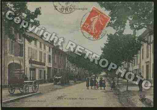 Ville de LIVRONSURDROME Carte postale ancienne