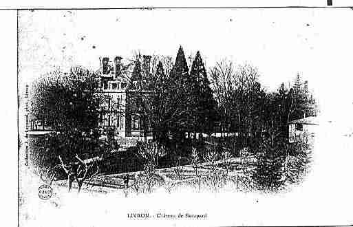 Ville de LIVRONSURDROME Carte postale ancienne